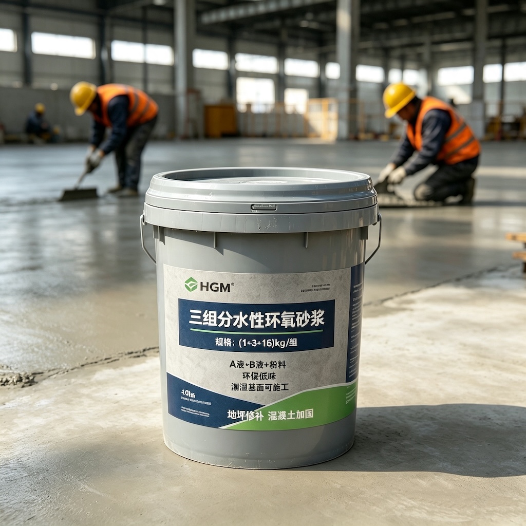 封开三组份水性环氧砂浆